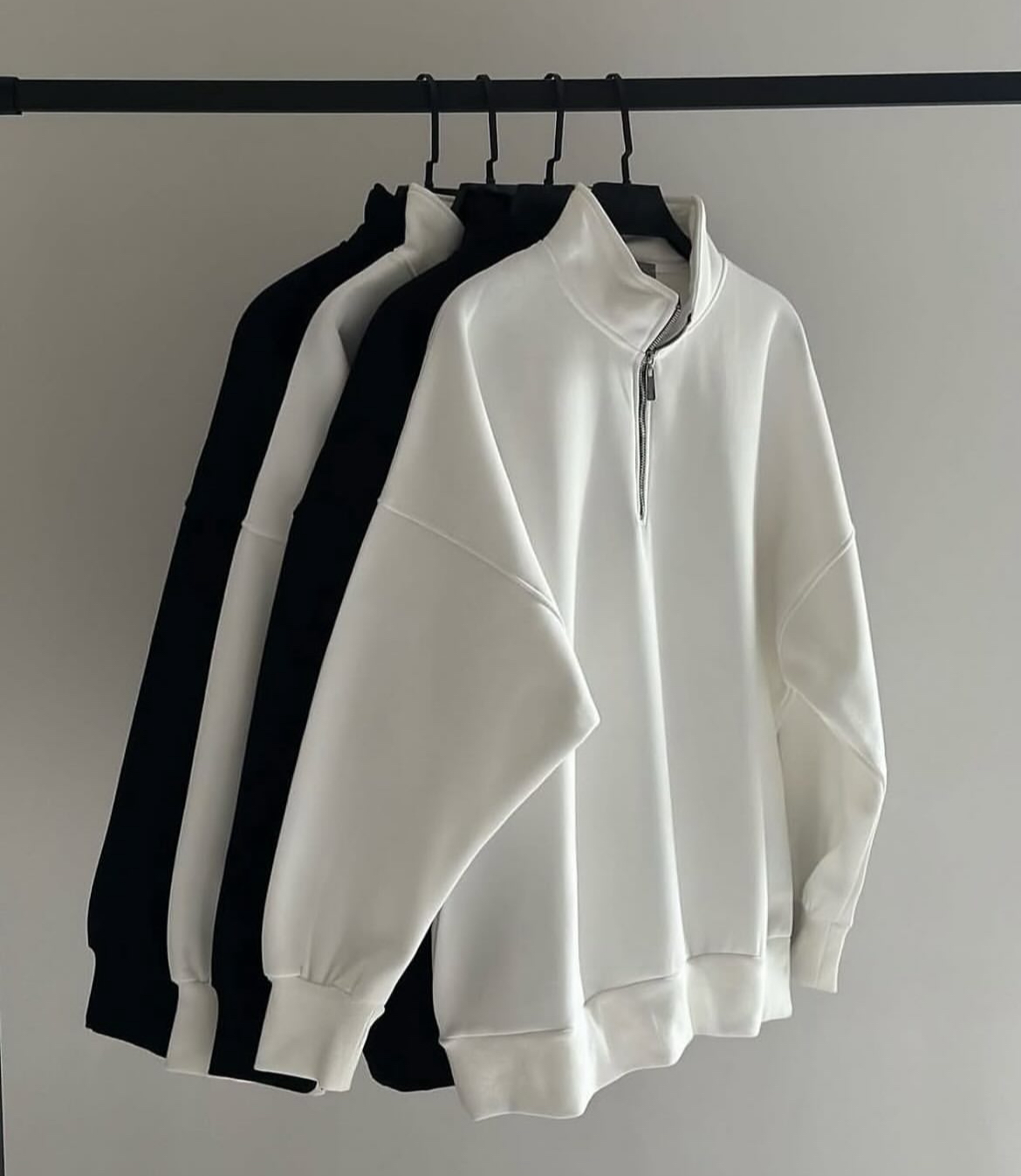 Hoodie half zip