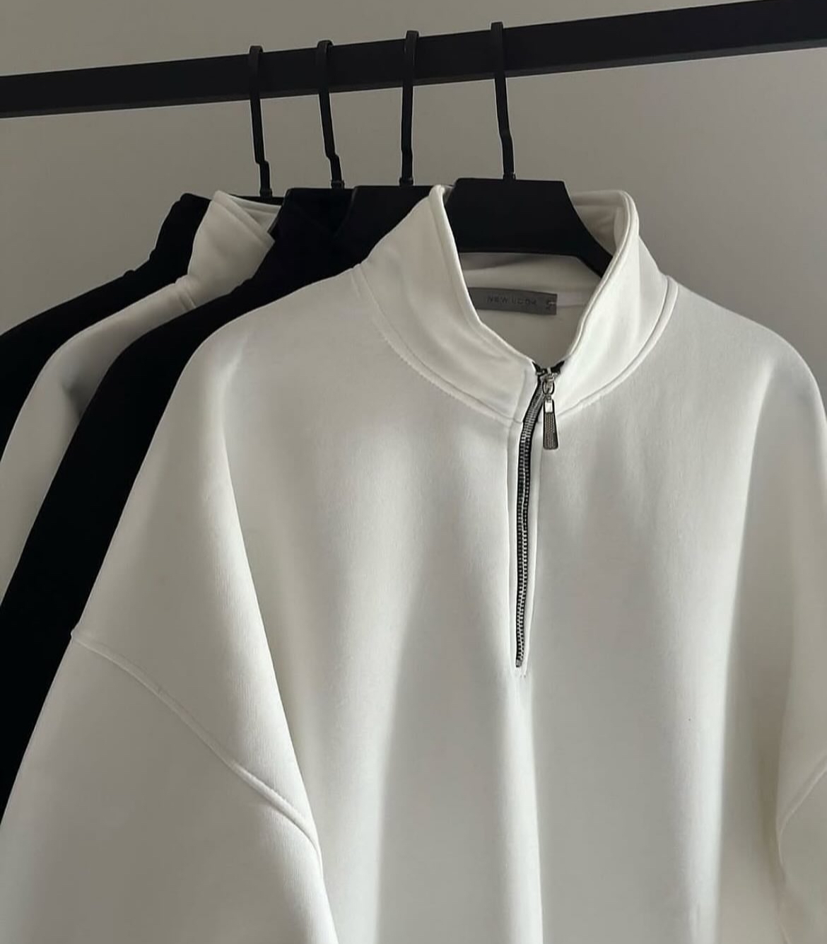 Hoodie half zip